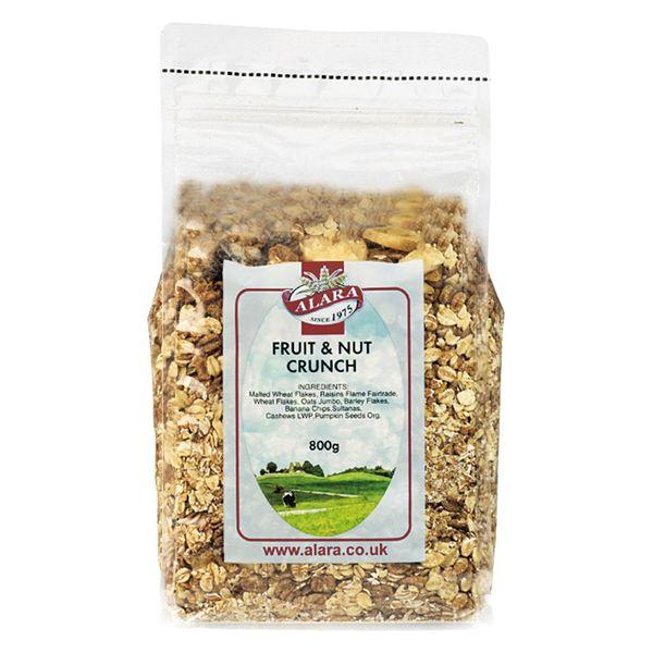 「商用」北野商事 Arara Crunch 水果堅果麥片 800g x 8 件 49722222204893 1 盒（8 件）（直送）