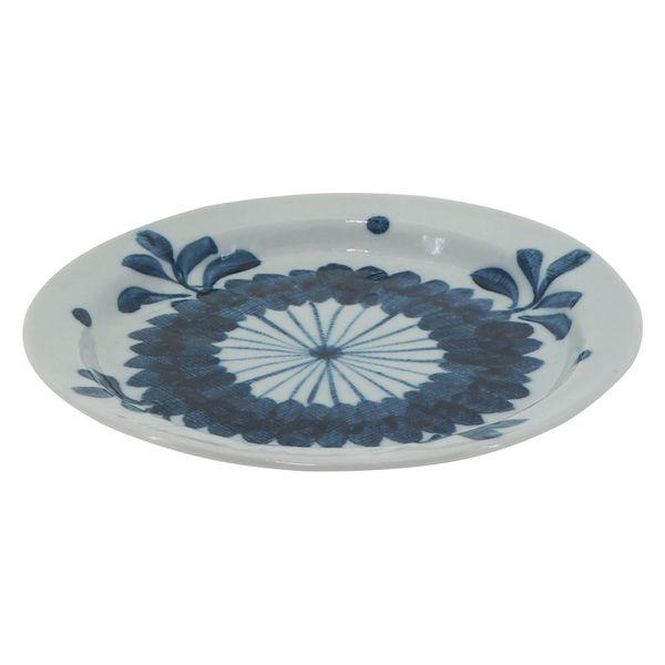 美濃燒 陶器 花合 17 圓盤 17.2cm 1 件 TOJIKITONYA