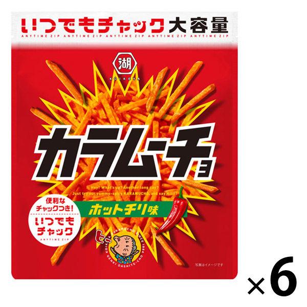 Anytime Chuck Stick Columnoucho 辣椒口味 6 袋 Koikeya 零食 糖果零食