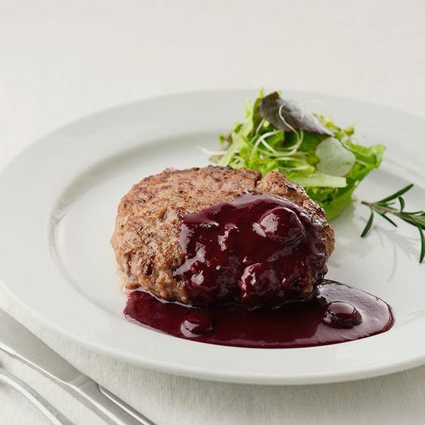 萩肉銷售 藍莓醬和長萩和牛漢堡套餐 Lesorcier監製 LSBH-95 1盒（直送）