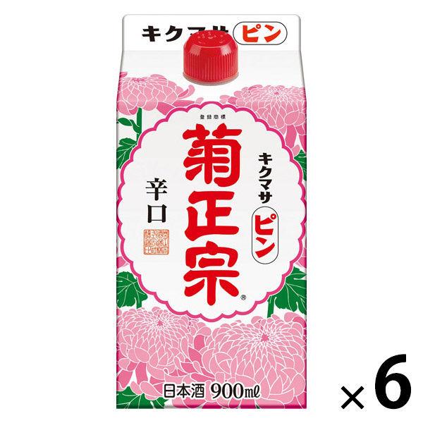 Kikumasamune Kikumasapin Pack 900ml 1 組 (1 瓶 x 6) 清酒