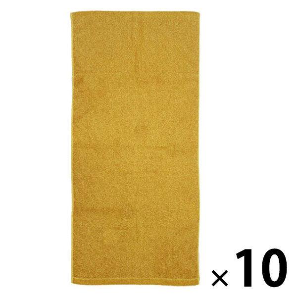 [Outlet] Marushin ima melange 迷你浴巾（黃色）1 套（10 張）