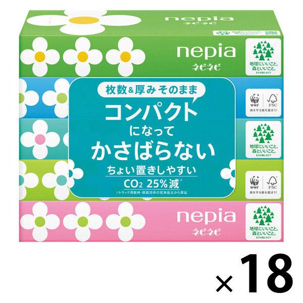 薄紙 150 套（5 盒） Nepinepi 薄紙 100% 新鮮紙漿 1 套（1 包（5 張）x 18） Oji Nepia