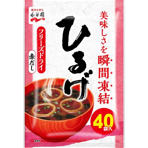 Nagatanien Hiruge 味噌湯粉型冷凍乾燥味噌（紅高湯）40 份 1 袋