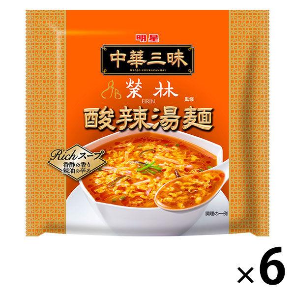 袋裝面 Myojo Foods 中國三麥永琳酸辣麵 (Suratanmen) 103g 1 套 (6 個)