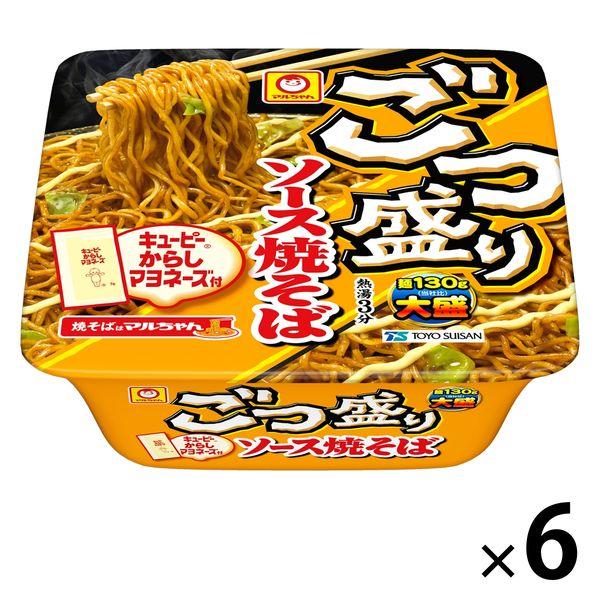 東洋水產 Maruchan Gotsumori 醬炒麵 1 套（6 個） 杯炒麵 炒麵