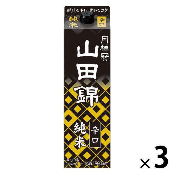 月桂冠山田錦純米酒 1.8L 3 瓶清酒