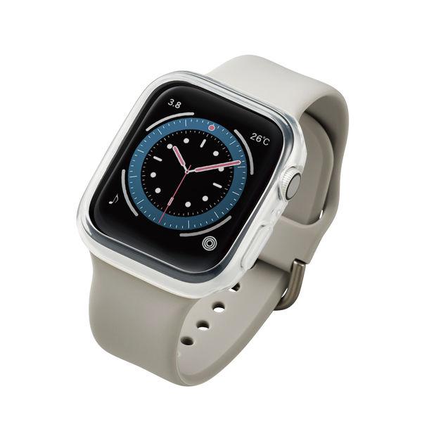 ELECOM Apple Watch 44 毫米/軟墊/透明 AW-20MBPUCR 1 件
