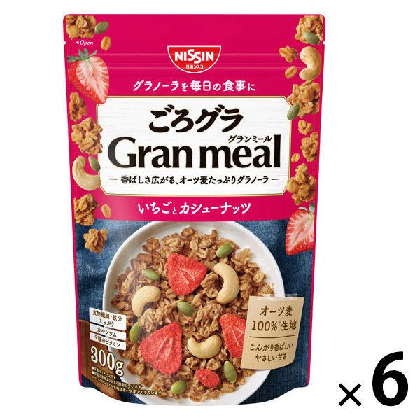 Gorogura 格蘭餐草莓腰果 6 袋 Nisshin Cisco