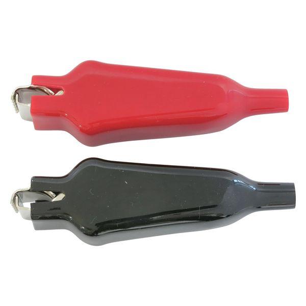 Teishin Electric Co., Ltd. Teishin 不鏽鋼電池夾 C-531S-4 紅黑各 1 個（共 2 個） C531S4RB 1S