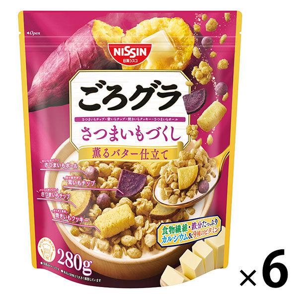 Gorogura 地瓜餡 280g 6 袋 Nissin Cisco 格蘭諾拉麥片