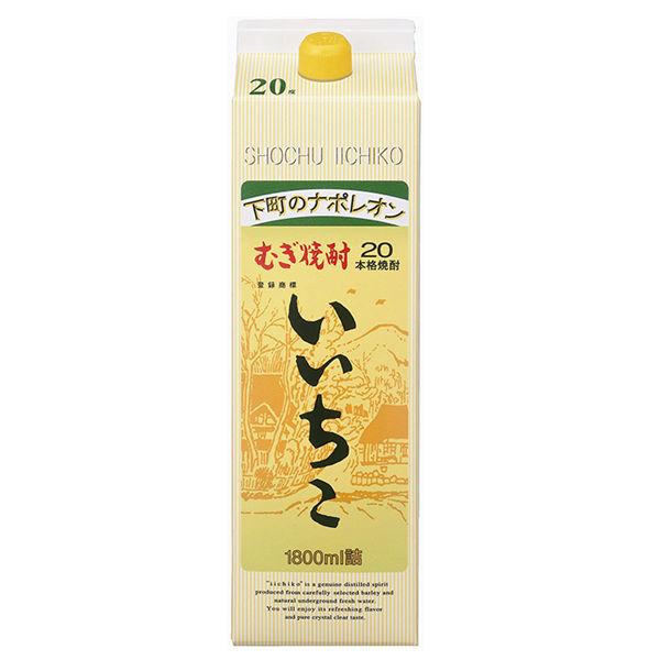 Iichiko 20 度 1.8L 裝 1 瓶 三及清酒 大麥燒酒