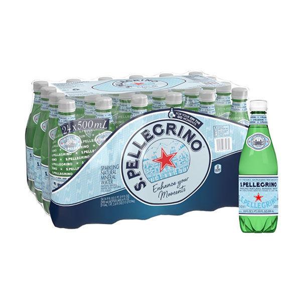 【碳酸水】聖培露 500ml 1盒（24瓶）