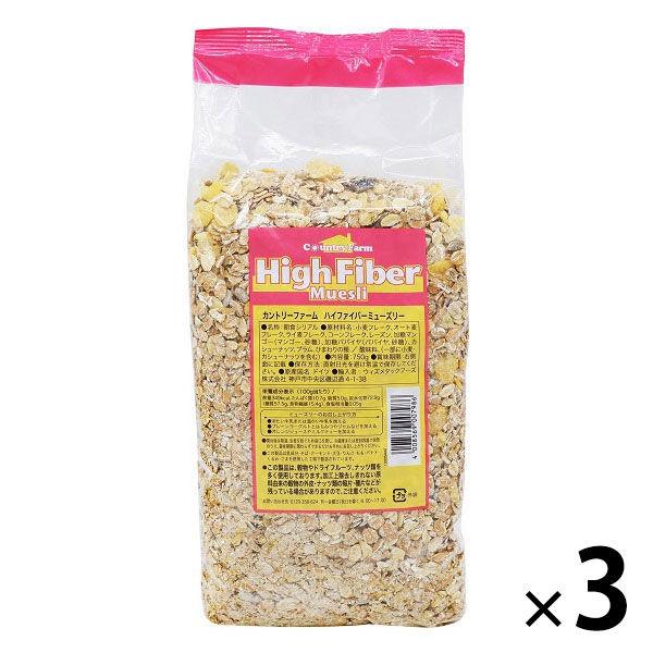Country Farm 高纖維麥片 3 件 Wismettac Foods 穀物