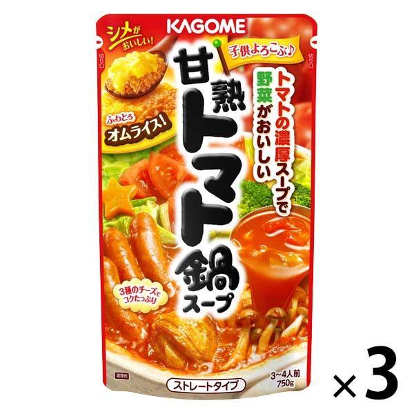 Kagome 甜熟番茄火鍋湯 750g 3 件
