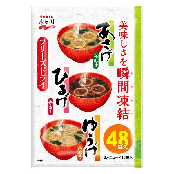 永谷園 Asage Hiruge Yuuge 什錦 1 袋（48 份）即食味噌湯