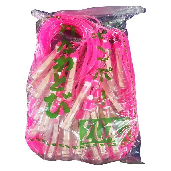 Gintori Sangyo 珠子跳繩超值裝手把名稱類型桃子 1 袋（20 顆）