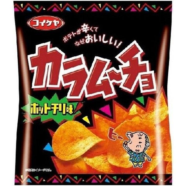 小池屋 Columnocho 洋芋片 辣椒 4901335123296 55g x 24 顆 (直送)