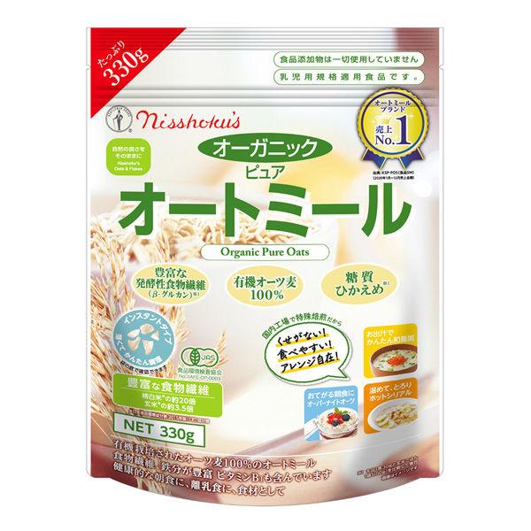 日本食品製造株式會社 Solar Eclipse 有機純燕麥片 330g x 3 片 4904075007710 (直送)