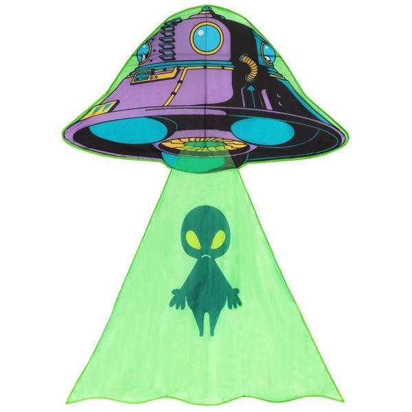 池田工業 2D Kite UFO 外星人風箏 風箏 UFO 外星人 350540 1 件（直運）