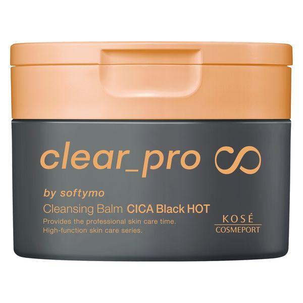 Softymo Clear Pro 潔面膏 CICA Black Hot 90g Kose Cosmeport