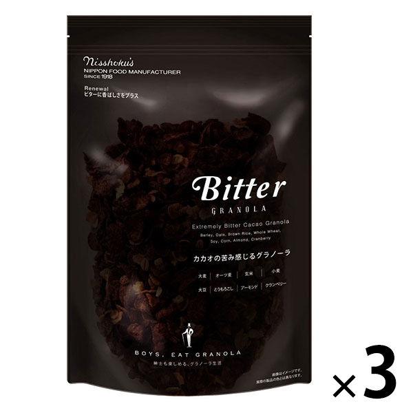 日食苦味格蘭諾拉麥片 200g 3 袋 日本食品製造 穀物格蘭諾拉麥片