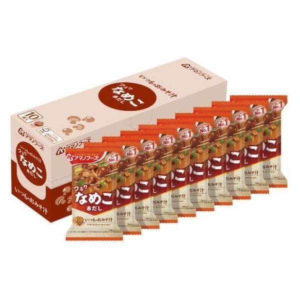 天野食品 普通味噌湯 紅滑子滑子 1盒（10份） 朝日集團食品