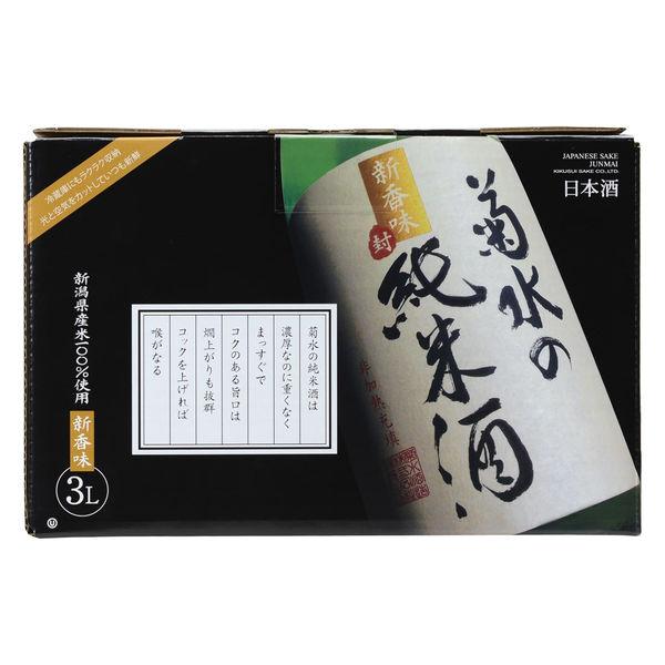 菊水清酒釀酒廠 菊水純米清酒 BIB（盒中袋）3L 1 瓶 新潟縣清酒