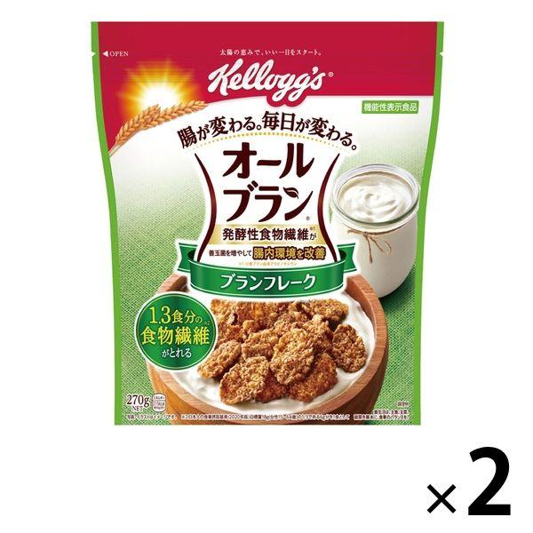 全麩麩皮片 270g 2 袋 Nippon Kellogg 穀物