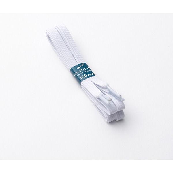 大丸商事 伸縮鞋帶 Mojito 100cm 白色 B9047 1組（2條）（直運）