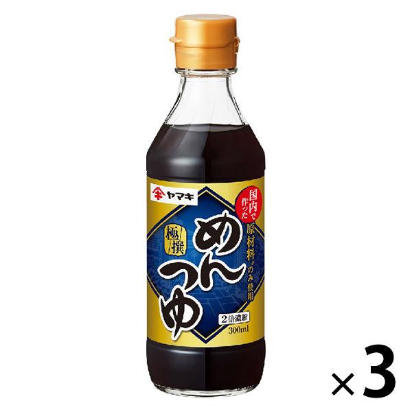 Gokusen Mentsuyu 300ml 3 瓶 山木