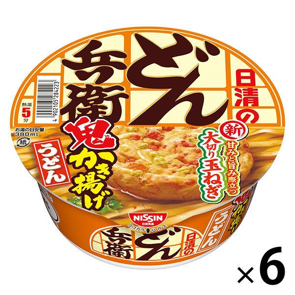 日清食品 日清豚兵衛鬼炸烏龍麵 1 組（6 份） 日清食品