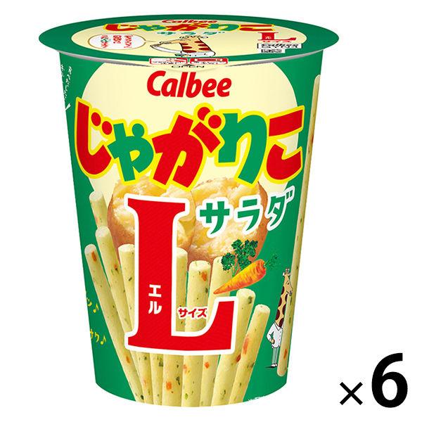 Calbee Jagariko 沙拉 L 號 6 塊 零食糖果 零食