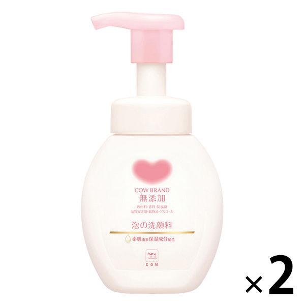 牛牌 無添加泡沫潔面乳 泵式 160mL 1 套（2 塊）奶皂 京新社