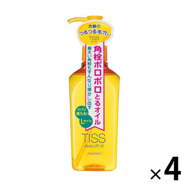 Tis Deep Off Oil N (L) 230mL x 4 件 資生堂卸妝油