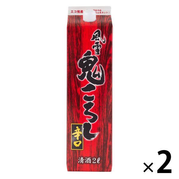 [歐特] 冬木鬼滅乾 14% 2L 裝 1 套 (1 瓶 x 2) 東亞清酒釀酒廠清酒