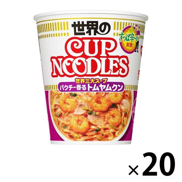 日清食品杯麵冬蔭功【世界三大湯冬蔭功白菜】杯麵杯麵/湯20枚