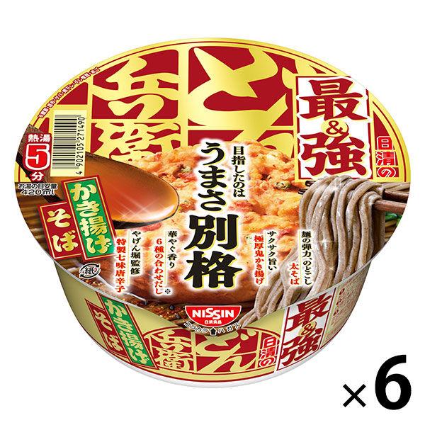杯麵 日清最強豚兵炸蕎麥麵 101g 1組（6個） Nissin Foods