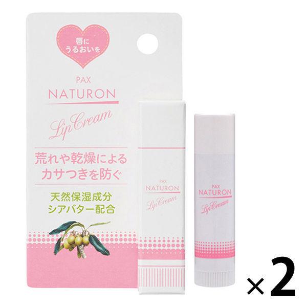 Pax Naturon 潤唇膏 4g 1 組（2 件） 不含防曬油添加劑 適合敏感肌膚 100% 天然萃取