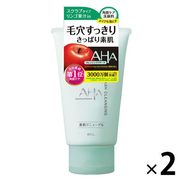 Cleansing Research Wash Cleansing N 120g 2 件裝卸妝潔面磨砂膏 BCL