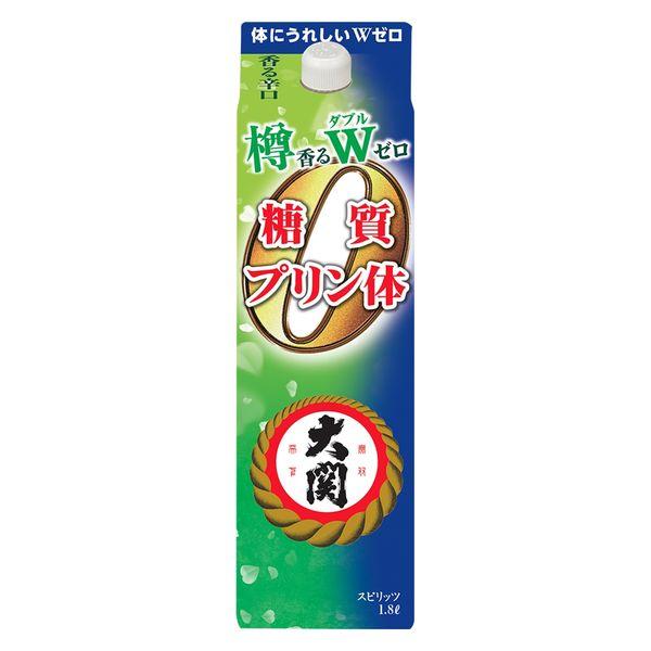 Ozeki 桶裝香味碳水化合物嘌呤 W 零裝 1.8L 1 瓶清酒