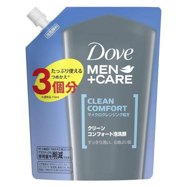 Dove MEN + Care Clean Comfort 泡沫洗面乳補充容量 330ml 聯合利華