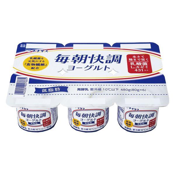 Chichiyasu [冷藏] Chichiyasu 早晨優格 6P 480g x 4 件 4902081007885 1 套（4 件）（直送）