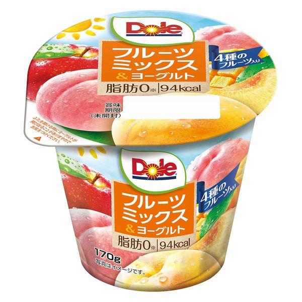 共同乳業【冷藏】名藤娃娃混合水果&優格170g x 6件 4901385001155 1組（6件）（直送）