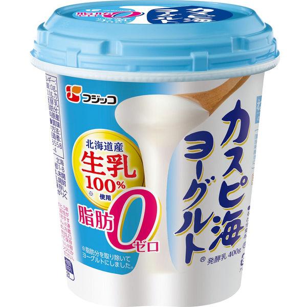 Fujicco【冷藏】Fujicco里海優格零脂肪400g x 6個4902553008730 1套（6個）（直送）