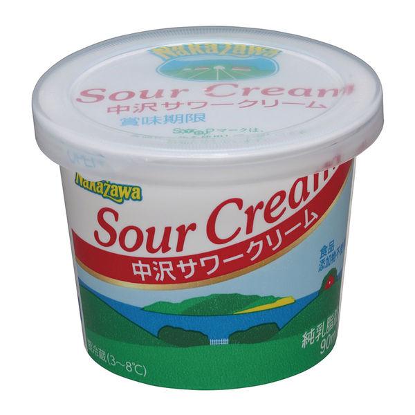 中澤乳製品【冷藏】中澤酸奶油 90ml x 6 件 4902108450809 1 套（6 件）（直送）