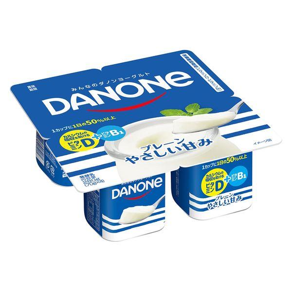 【冷藏】達能日本優格 原味/溫和甜味 70g x 4 x 12 顆 4901112680707 1 套（12 顆）（直送）