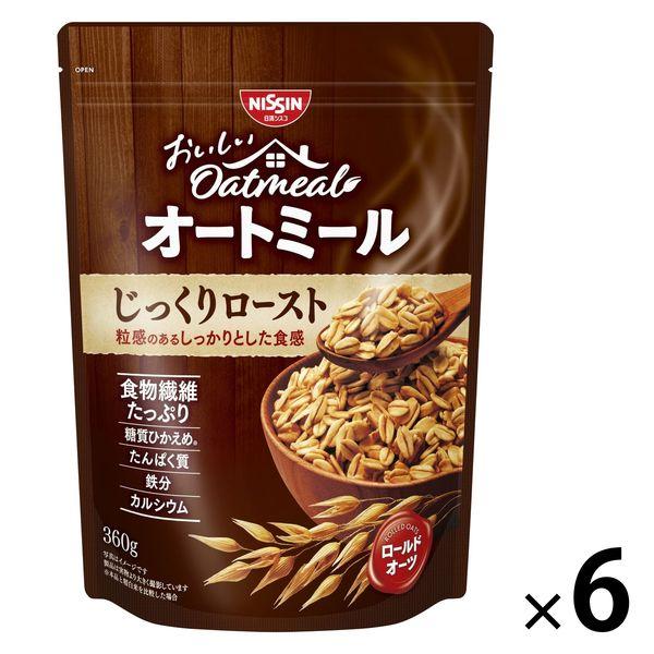 美味燕麥片慢烤360g 1組（1袋x 6）日清思科麥片