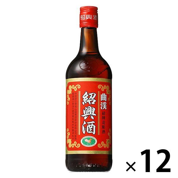 紹興酒 曲溪 17% 600ml 1 套 (1 瓶 x 12) 三得利正品