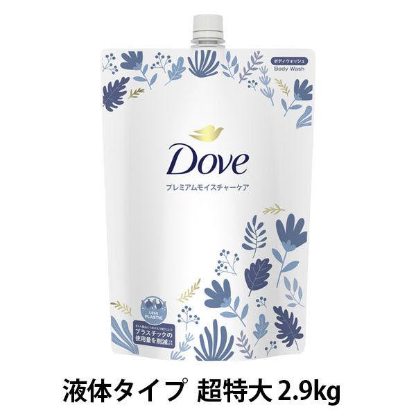 (促銷) [Lohaco 限定] Dove 特大號 2.9kg 液體沐浴露補充裝 高級保濕沐浴露 原廠限量